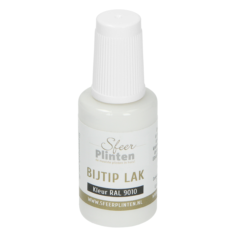 191 Sfeerplinten bij-tip-lak RAL 9010 - 20 ml