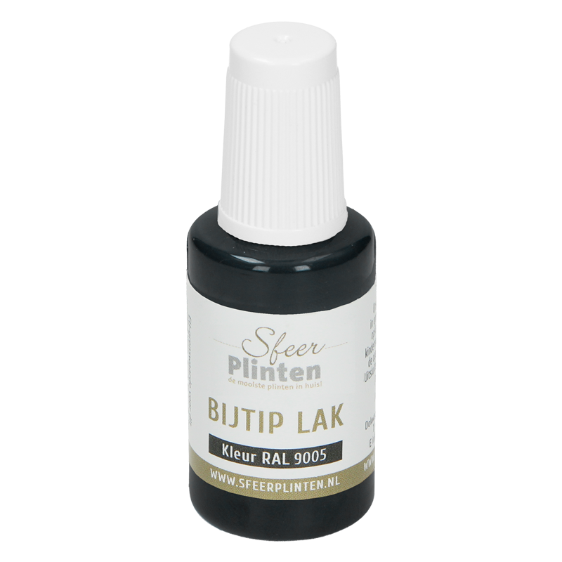 192 Sfeerplinten bij-tip-lak RAL 9005 - 20 ml