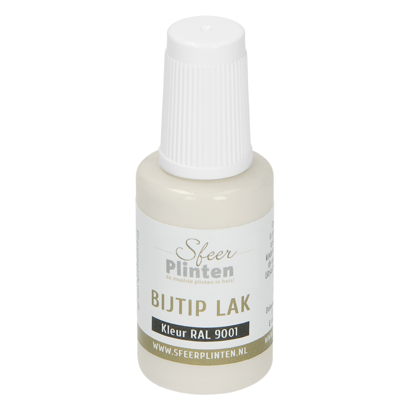 194 Sfeerplinten bij-tip-lak RAL 9001 - 20 ml
