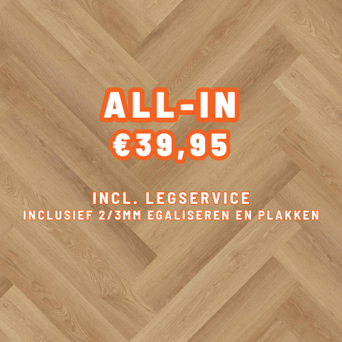 FCN 005 Visgraat Licht Eiken Click-PVC