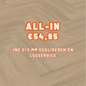 FC Visgraat Dryback Warm Beige PVC
