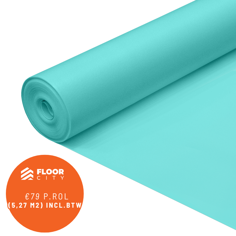 LVT click ondervloer 10 dB - 1 mm - 500 kPa (5,27 m2) Incl.BTW