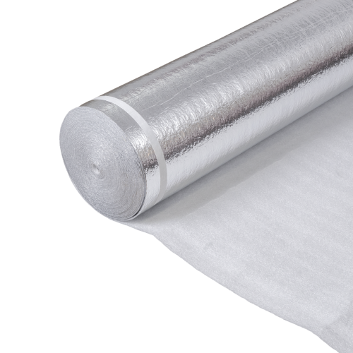 FC Alufoam Ondervloer 2 mm – 20 cm Overlap + Plakstrip 15 m² Per Rol (€2,32 per m2)