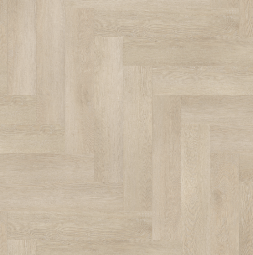 PVC Ivory Herringbone