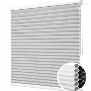 honingraat plisse op maat – isolerend