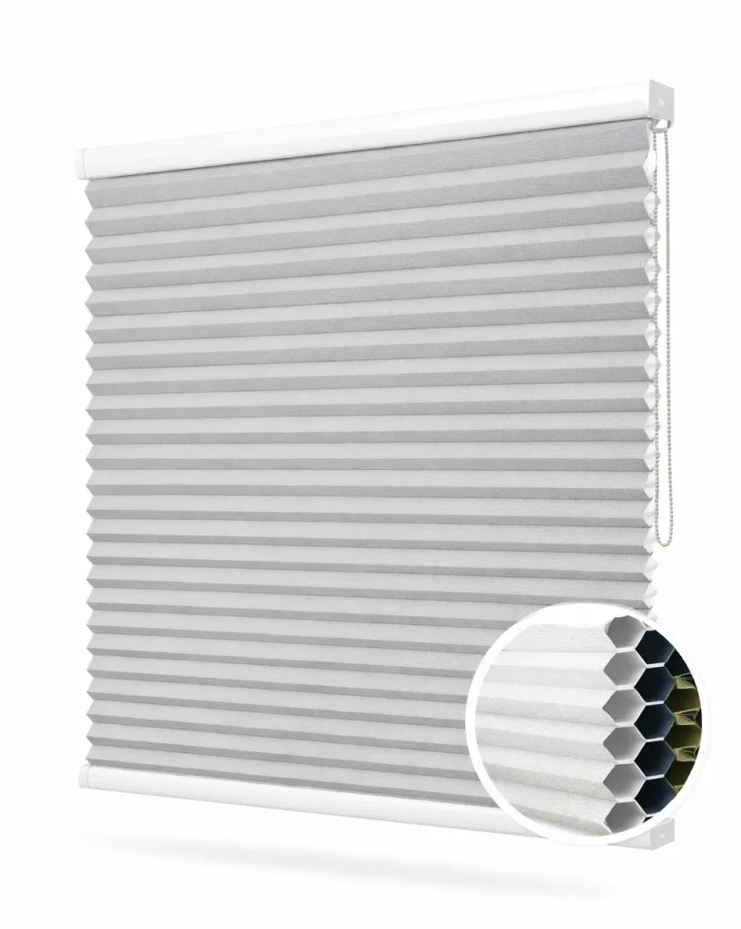 Honingraat Plissé op Maat – Isolerend