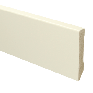 928 MDF Moderne plint 90x15 voorgelakt RAL 9001