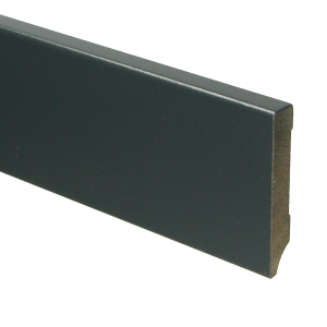 954 MDF Moderne plint 70x12 voorgelakt RAL 7016